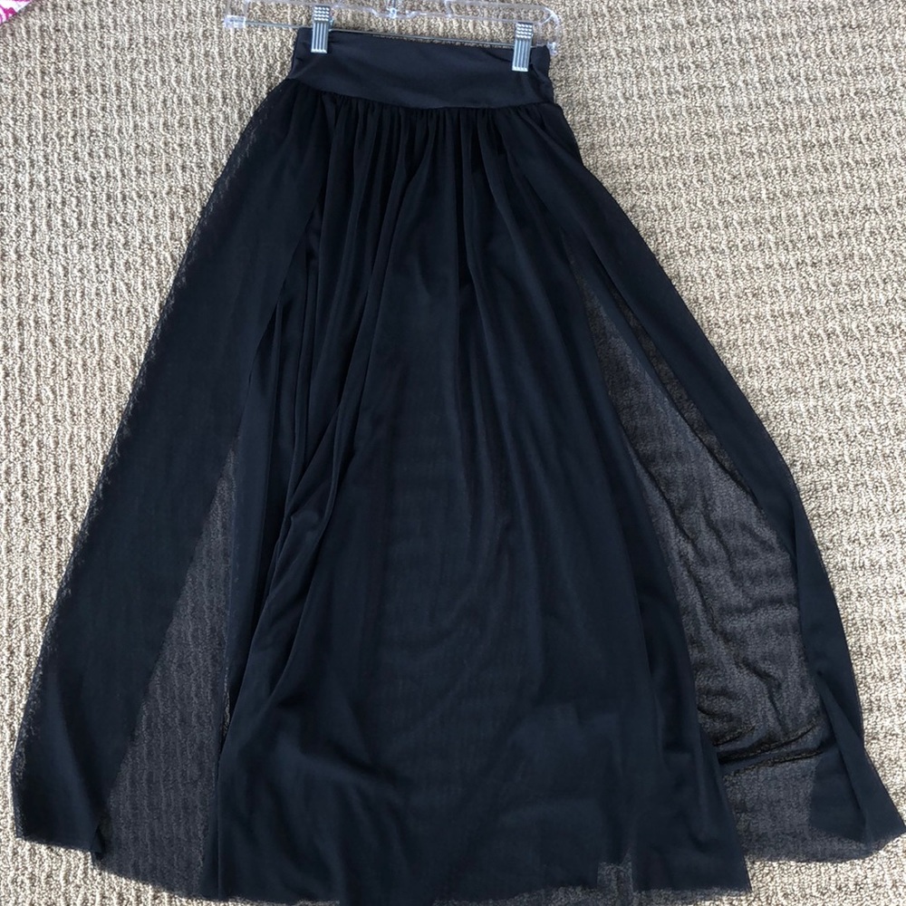 Dance competition skirt